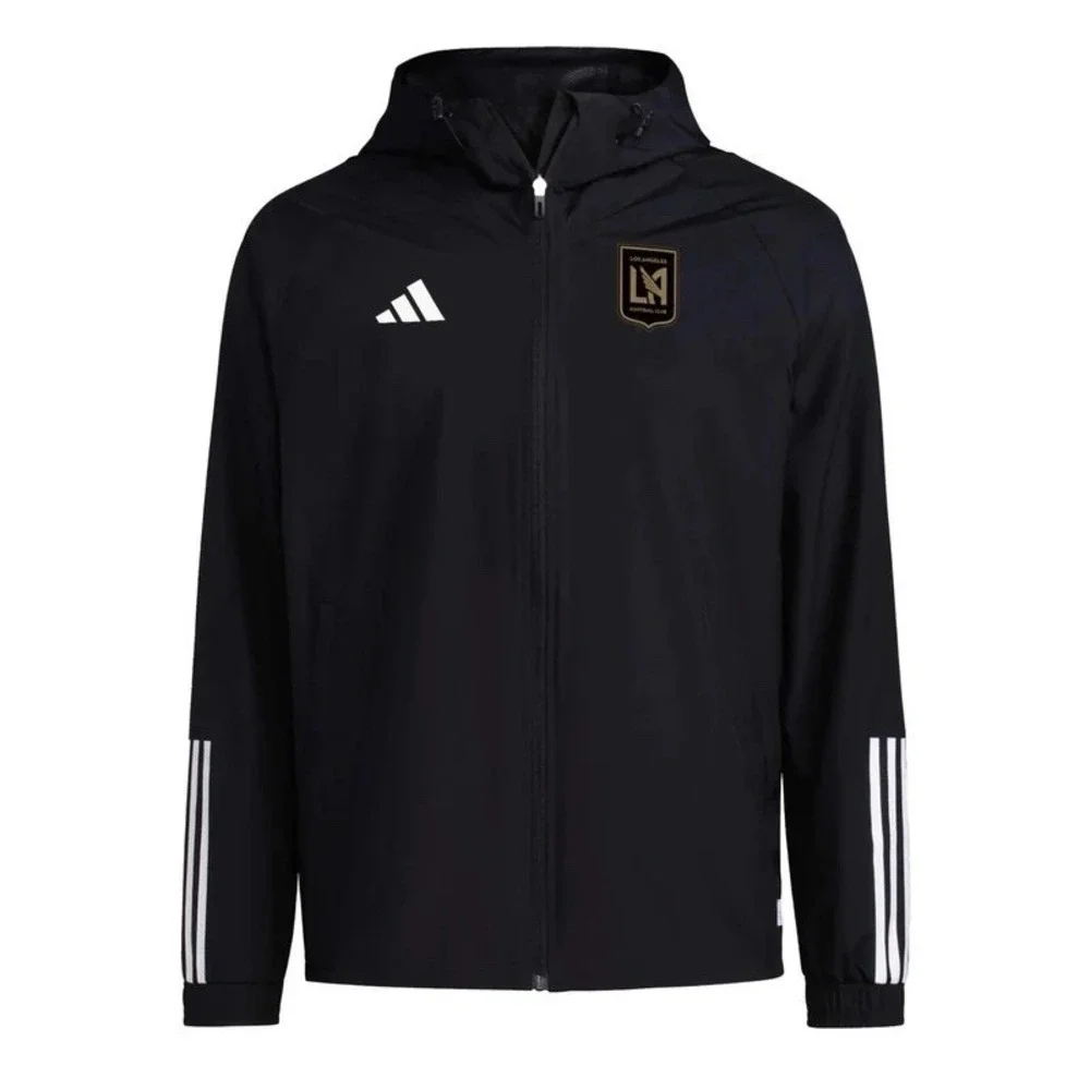 ADIDAS Tiro LAFC All Weather Track Jacket MLS Black Men's Sz M *NEW* IW4281 $110